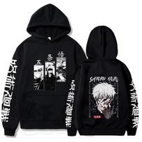 Japanese Animation Jujutsu Kaisen  Printed Men's Hoodie Brand Hoody Y2K Clothes Vintage Casual Unisex Long Sleeve S