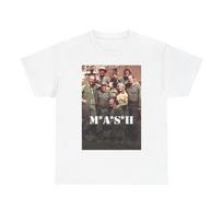 Mash Military Tshirt Vintage Tv Series Medical Retro Unisex Heavy Cotton Tee 12 3XL
