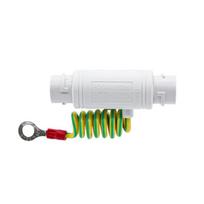 Gigabit PoE Networks  Arrester, RJ45 Gigabit Networking Surge Protector Outdoor Waterproof,Stable Connectivity 1