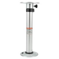RV Table Base Height Adjustable Desk Legs Adjustable Table Pedestal Stand 490MM‑745MM Aluminum Alloy Stepless Lifting for Boat