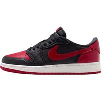 Air Jordan 1 Retro Low OG GS Banned 2026 Kids Sneakers Red Black Black-Varsity-Red-Summit-White IW6277-001 35.5