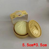 Dumpling 1Pc Stress Balls Fidget Sensory Toy Simulation Food With Little Steamer Squeeze Dough Ball Stress Easing Hand Toy