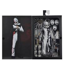 Terrifier Movie Articulated Action Figure Desktop Ornament Toy Model Equipped Face And Tool Changing Accessories Collection Gift