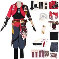 High-quality Genshin Impact Thoma Cosplay Suit For Men L