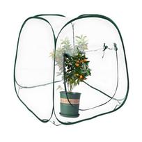 Transparent PVC Greenhouse Cover Shelter for Plant Easy Setup Winter Insulation Solution Featuring Steel Frame Structure 1