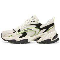 Skechers Stamina V2 Comfortable Trendy Sports Non-Slip Wear-Resistant Low-Top Casual Running Shoes Men sneaker Black Brown Green 894243-NTBK 42.5
