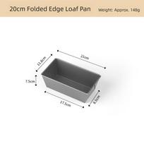 Thickened Carbon Steel Rectangle Loaf Pan Multi-Purpose Baking Tools Toast Mold NonStick Oven Baking Pan DIY