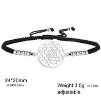 Jeshayuan Sri Yantra Mandala Talisman Necklaces For Women Hinduism Meditation Symbol Yoga Pendant Neck Chain 60cm