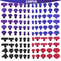 Professional PDR Tabs, Glue Pull Tabs for Car Dent Removal, Auto Body Repair, Multi-Size 128PCS