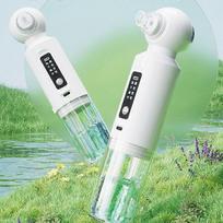 Hot compress small bubble blackhead remover pore cleaning device beauty device