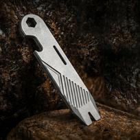 80MM Titanium Alloy Multi-function Crowbar Nail Puller Portable Wrench Camping Equipment Outdoor Bottle Opener EDC Survival Tool sidabras