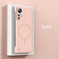 Dėl be rėmelio magnetinio belaidžio įkrovimo telefono dėklo Xiaomi 12 Pro 12X Xiaomi12 Pro G Slim kieto galinio dangtelio Xiaomi 12 Pro