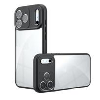 Shockproof Armor Case for For Iphone 17 Pro Max 17 Air Matte Acrylic Hard Back Cover for For Iphone 17pro 16E 1 14 Pro PC+TPU Bumper For iphone17 pro