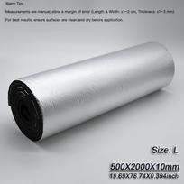 10mm Car Soundproofing Heat Insulation Cotton Roll Heatproof Soundproof Noise Reduction for RV Foam Floor Roof Pipe Insulation