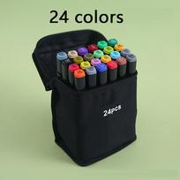 24/36/48pcs Oil-Based Dual-Tip Markers, Design Stickers, Office Supplies, Party Favors, Art Supplies, Ideal Valentine's Day Gift