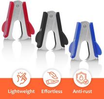 Staple Remover 2 Pack Staple Puller Pinch Jaw Style Staple Remover Tool, Stapler Removers