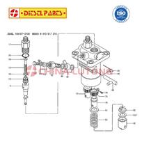 Dyzelinio variklio tiekimo vožtuvas K15, skirtas Bosch 9413610003 Zexel 140110-3620 ISUZU 8941450940 KUBOTA 1526151031 PFR įpurškimo siurbliui 6PCS K15 140110-3620