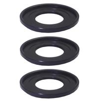 3PCS for DJI Action 4/5 Pro Camera Threaded Mount Filter Adapter Ring Compatible with 37mm Filters DIY Replacement Accessories for action 4 5 pro