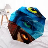 Avatar Inspired Umbrella: Automatic Opening & Closing, Foldable Design, 8 Bone Frame, Perfect Gift for Fans and Travelers!0108b