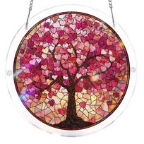 Suncatcher Window Hanging Puzzle with Chain Unique Acrylic Sun Catcher Puzzle Kit for Women Men Mom Birthday Gift Home Decor