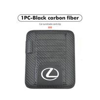 For Lexus Car Sun Visor Wallet Card Bag Cover Sunglasses Holder Auto Accessories CT ES GS NX IS250 RX350 IS200 LX570 UX250h