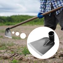 Weeding Hoe Digging Soil Durable Hoe Agricultural Hoe Household Outdoor Farming Tools for Planting Vegetables Flowers Loose lan A