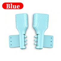 Soft Silicone Magnetic Charger Cable Winder Protector USB Type C Anti-break Protective Sleeve for Xiaomi Huawei Data Cord Cover 1Piar mėlyna