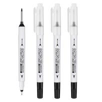 1/3Pcs Double Tip 20mm Deep Hole Long Nib Head Markers for Metal Perforating Pen Bathroom Woodworking Decoration Multi-Purpose