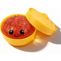 Interactive Kids Toy Dumpling Squishy Bao Design TPR Material Red Compact Size
