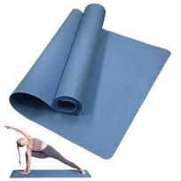Dark Blue Foldable Yoga Mat Eco Friendly Eva Folding Travel Fitness Exercise Mat 3/4/6Mm Thicknesses For Yoga Pilates Workouts 3mm