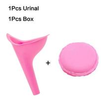 Travel Female Urinal Funnel For Women Emergency Urinal With Storage Box For Outdoors Travelling Car Trips Festivals Camping