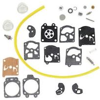compatible Stihl 009AV 010AV 011AV 011AV 020AV 031AV Carburetor Carb Gasket Diaphragm Kit With Primer Bulb+(bcaz 25-26