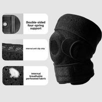 Basketball Knee Pads Mountaineering Cycling Fitness Patella Meniscus Protection Pressure Anti-Slip Support Knee Pads one size fits all [single]