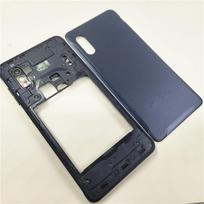 For Samsung Galaxy Xcover Pro SM-G715 Housing Middle Frame Side Buttons + Battery Back Cover Replacement Repair Parts juoda