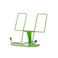 Foldable Iron Book Stand  Adjustable Holder with Non-Slip Base Portable Desktop Stand for book, Sheet Music & Office Study A