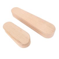 2Pcs Tailor Clappers 7in 12in Double Side Grooved Wood Clappers Sewing Tools for Pressing Seams Quilting Hemming