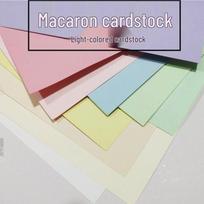 Morandi Colored Macaron Cardstock - Thickened Light Color Paper 7x7cm, 10 colors, 1 sheet each