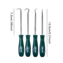 Hook and Pick Set 4PCS Car O-Ring Seal Screwdriver Gasket Puller Remover Tools Precision Automotive Pick Hooks Repair Tool Set