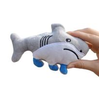 Tung Tung Sahur Plush Toy Keychains Cute Kawaii Shark Stuffed Plushies Cute Animes Italian Brainrot Cute Doll Pendant Shark Figurine