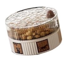 Easy Cleaning Multitier Storage Container for Snacks Fruits Nut Removable Layer Home Organizers