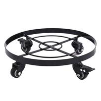 Plant Pots Stand with Locking Wheels for Secure Positioning of Potted Trees and Vases, Convenient Arrangement & Cleaning S