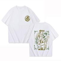 2026 New Fashion Jojo Bizarre Adventure High Quality T-shirt Kira Killer Queen Japanese Anime Manga Shirt Soft Cartoon T Shirt S įvairiaspalvis