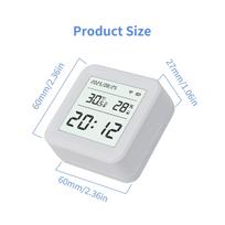 WiFi Temperature Sensor Indoor Thermometer and Hygrometer Tuya Smart Devices Smart Home Products Remote Monitoring 1 pcs WiFi