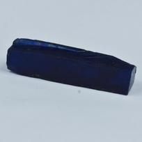 Natural Blue Sapphire CERTIFIED Rough 185 Ct Uncut Earth Mined Gemstone-W 69.4 mm approx mėlyna