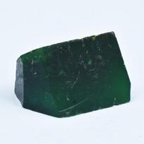 CERTIFIED 410.25 Carat Natural Green Emerald Rough Uncut Gemstone Emerald 56.7 mm approx žalia