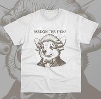 Pardon The F*** Corgi T- Shirt Cute 80s Corgi Style Funny Meme Unisex  Shirt M