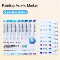 New 9/126 Colors Acrylic Paint Markers Set Painting Pen Art Markers Graffiti for Disc Case Stone Art School Supplies Stationery