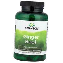 Ginger Root, Ginger Root Standardized and Whole Herb, Swanson  120caps (71280394) 120caps