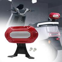 Electric Bicycle Backrest E Bike Backseat Backrest Replacement Comfortable raudona