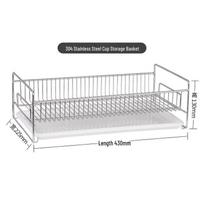 Daugiafunkcis nerūdijančio plieno indų ir priedų džiovinimo rinkinys su padėklu virtuvei ir arbatos reikmenims Bottle Drying Rack white